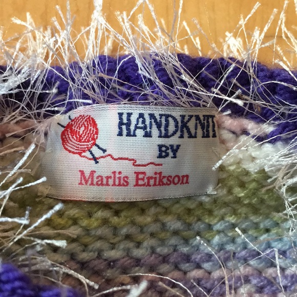 HANDKNIT By Marlis Erikson Toddler Cardigan Sweater - Picture 14 of 17